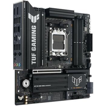 Asus mātesplate TUF GAMING B850M-PLUS WIFI7, AMD Ryzen 7000/8000/9000, DDR5, 256 GB, PCIe 5.0, 7.1 audio, Wi-Fi 7 (TUF GAMING B850M-PLUS WIFI7)