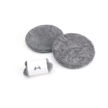 Чистящая салфетка совместимая с роботами для мытья окон DDC C65 Cleaning Cloth и C6 10 шт серая HUTT (DDC, C65 Cleaning Cloth)