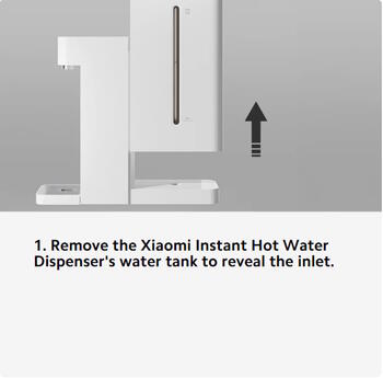 Дозатор горячей воды Instant Hot Water Dispenser S1 Tube корпус из ABS/PP/силикона белый BHR9431TY Xiaomi (BHR9431TY)