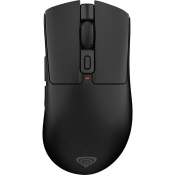 Genesis Zircon 880 NMG-2379, bezvadu optiskā spēļu pele, 12000 DPI, 6 pogas, 2.4 GHz, Bluetooth, USB, melna (NMG-2379)