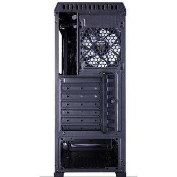 Zalman N5 TF ATX korpuss, 4x120mm RGB ventilatori, rūdīts stikls, ATX/mATX/Mini-ITX, 7 sloti, USB 3.0, USB 2.0 (N5 TF)