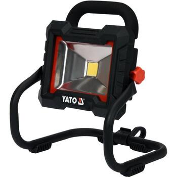 Yato prožektors YT-82961, 20W, 1600lm, 18V, 6500K, IP20, 180°, 2 režīmi, metāla korpuss, uzlādes indikators (YT-82961)