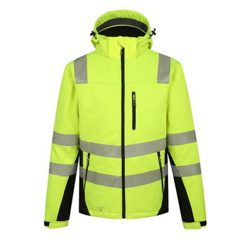 Hi-vis ziemas jaka Calgary, CL2, dzeltena, 5XL, Pesso (CALGARY_G-5XL&PESSO)