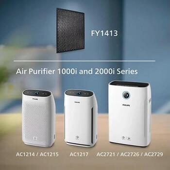Philips Угольный фильтр FY1413/30, 0.26кг, 1 шт, совместим с воздухоочистителями Philips 1000i и 2000i серий (FY1413/30)