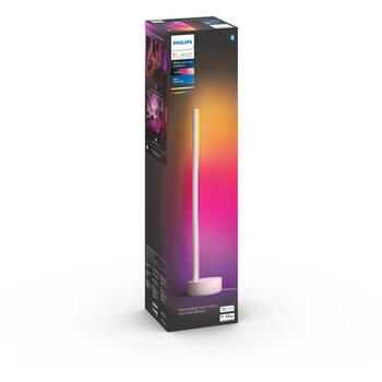 Philips Hue умная настольная лампа 8718696176238, 11.8W, 1040lm, 2000-6500K, Bluetooth, Zigbee, белая, алюминий (8718696176238)