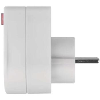 Emos Розетка с выключателем P00262, 1x2P+PE, 3680W, IP20, защита от детей (P00262)