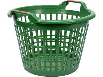Flo dārza grozs 35611, 35 l, PE, HDPE, rokturi, ažūrs dizains, daudzfunkcionāls (35611)