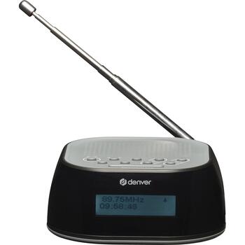 Denver Радио будильник CRD-506 111131100030, DAB, FM, 20 станций, LCD с подсветкой, будильник, AC 230V (111131100030)