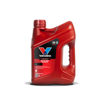 Valvoline motoreļļa Maxlife C3 5W30 916630&VAL, 4L, ACEA C3, API SN/CF, BMW LL-04, MB 229.51, 228.31, GM Dexos 2, VW 502.00 (916630&VAL)