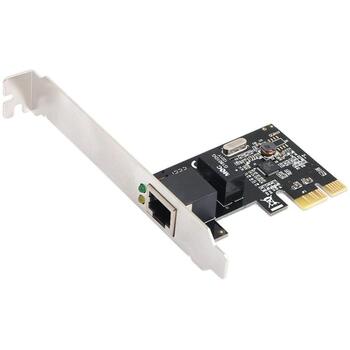 Logilink PC0029A сетевая карта, PCIe x1, 1 Гбит/с, 10/100/1000 Mbps, Ethernet 1000Base-T, Realtek RTL8111F, Wake-on-LAN, Linux (PC0029A)