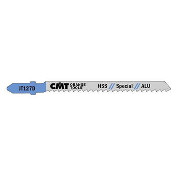 CMT Figūrzāģa asmens metālam JT127D-5, 75x3/8TPI, 5 gab., HSS (JT127D-5)