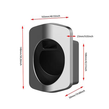 EVCharge EV025 настенный держатель кабеля, тип 2, 16A/32A, 5м/7.5м, ABS, от -30°C до +55°C, черный (EV025)