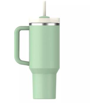 Stanley Термокружка 2813230063 1,18L, сохраняет тепло до 7ч, холод до 11ч, холод с льдом до 2д, зеленая, крышка FlowState (2813230063)