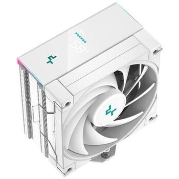 Deepcool Dzesētājs procesoram AK400 DIGITAL WH R-AK400-WHADMN-G, 68.99 cfm, 28 dBA, 4 siltumcaurules, PWM atbalsts (R-AK400-WHADMN-G)