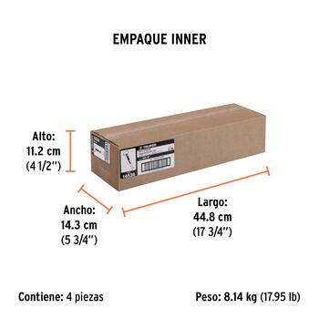 Veseris ar stiklšķiedas kātu 1.81kg TRUPER (MD-4F)