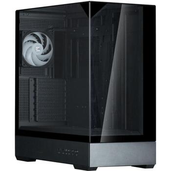 Zalman Datortehnika P40 PRISM BLACK, 3x Combo (3,5 collas vai 2,5 collas), 1x C tipa USB, 2x USB 3.0 (P40 PRISM BLACK)