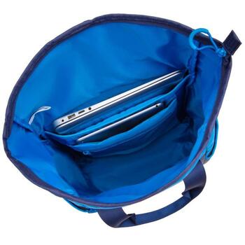 Rivacase Рюкзак 5321BLUE, 25L, 15.6'', полиэстер, водоотталкивающий, эргономичный, 2 боковых кармана, быстрый доступ (5321BLUE)