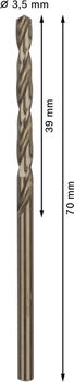 Urbjmašīnām/skrūvgriežiem PRO STAINLESS STEEL HSS-CO SPIRĀLVEIDA URBIS BOSCH 2608585879 (2608585879)
