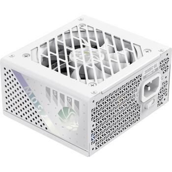 Gamemax barošanas bloks GS 750G WH, 750 W, SFX, balts, pilnībā modulārs, 1 x 24 pin ATX, 2 x 8 pin, 3 x PCIe, 4 x SATA (GS 750G WH)