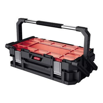 Keter Connect Cantilever Organizer 30203103, 22 konteineri, 57,5x32,7x63,5cm, caurspīdīgs vāks, metāla aizbīdņi (30203103)
