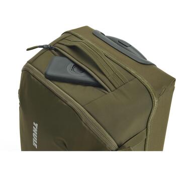 Thule дорожный чемодан 3205610, 44L, 35x23x55см, 2.45кг, 3 отделения, молнии, телескопическая ручка, колеса, натуральный зеленый (3205610)