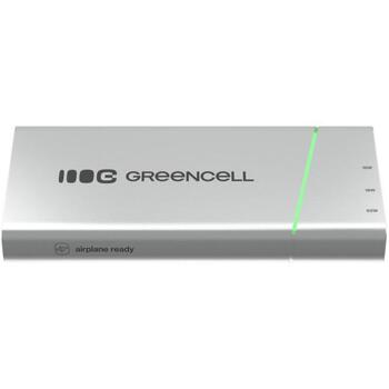 Green Cell PBPLGC20P Power Bank, 20800 мАч, 2xUSB-C, 1xUSB-A, 65 Вт, 18 Вт, алюминий, зеленый, светло-серый, черный, серебристый (PBPLGC20P)