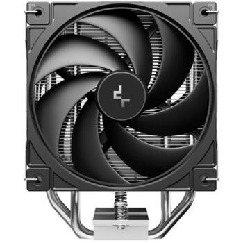 Deepcool procesora dzesētājs AG400 G2 PLUS R-AG400-BKNPMG2-G-1, melns, Intel, AMD, 4-pin PWM, hidrodinamiskais gultnis (R-AG400-BKNPMG2-G-1)