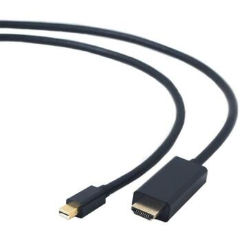 Gembird Видео кабель Mini DisplayPort на HDMI CC-MDP-HDMI-6 1.8m, 4K, 138g, 275x175x275mm (CC-MDP-HDMI-6)