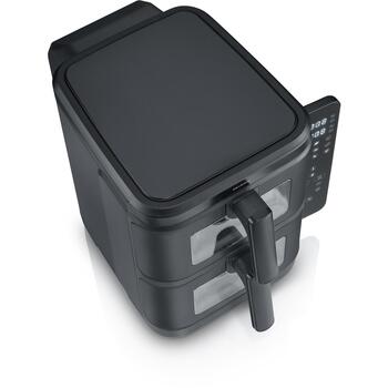 Severin Gaisa fritieris FR 002468, 2800W, 2 grozi, 9 programmas, 2x5.5l, skārienekrāns, mazgājamas daļas (FR 002468)