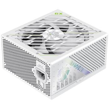 Gamemax barošanas bloks GX PRO 1250G WH, 1250 W, Zelta, Balts, Pilnībā modulārs (GX PRO 1250G WH)