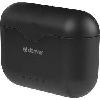 Denver Беспроводные наушники TWE-37 111191120300, 4ч, Bluetooth 5.0, 10мм, 2 динамика, встроенный микрофон (111191120300)