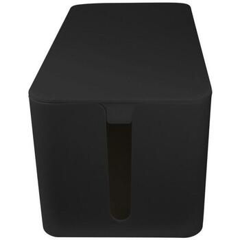 Logilink Kabelis Kaste KAB0062, 407x157x133.5mm, melna, plastmasa, atveres kabeļiem abās pusēs (KAB0062)