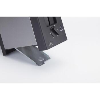 Jata Tosteris TT607, 800 W, 2 šķēle(s), Melns, Nerūsējošais tērauds, Noņemams drupu paplāte, Elektroniska apbrūnināšanas vadība (TT607)