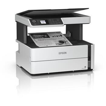 Epson Многофункциональный принтер EcoTank M3170 C11CG92403, 20 стр./мин, 1200 x 2400 dpi, ADF, Wi-Fi, Черный (C11CG92403)