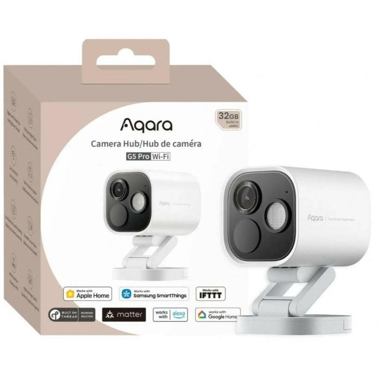Aqara сетевой камера CH-C07D-W, IP65, USB-C, RJ45, eMMC, PIR датчик, Bluetooth/ZigBee (CH-C07D-W)