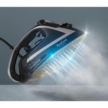 Tefal Puregliss FV8062E0 gludeklis, 3000 W, 50 g/min, 280 g/min, Durilium AirGlide Autoclean, 0.27 L, melns/pelēks (FV8062)