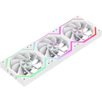 Gamemax Вентилятор корпуса FN12A-N2 WL-RW, 120mm, 58.6 cfm, 800-2000 rpm, Гидравлический подшипник, 30.6 dBA (FN12A-N2 WL-RW)