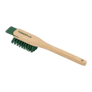 Zāles pļāvēja birste, POWERPLUS, POWACG9010, 4,5 cm neilona sari, koka rokturis (POWACG9010)