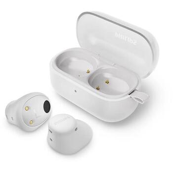Philips TAT2149WT/00 беспроводные внутриканальные наушники, 10mm, BT 5.4, IPX4, 6ч+8ч, USB-C, сенсорное управление (TAT2149WT/00)