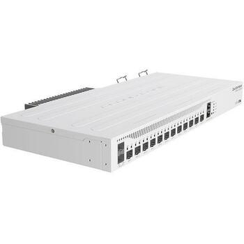 Mikrotik CCR2004-1G-12S+2XS маршрутизатор 12 SFP+ портов, 2 SFP28 порта, 4GB памяти, 128MB флеш, 32W потребление энергии (CCR2004-1G-12S+2XS)