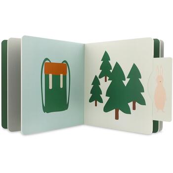 Trixie детская книга с подвижными элементами 35-628, 18x18x1,7 см, 1 год+, FSC® картон, соевые чернила, водный лак (35-628)