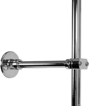 Yato industriālais jaucējkrāns YG-30700, 122.5cm, misiņš, nerūsējošais tērauds 304, dušas galva, 1 atvere (YG-30700)