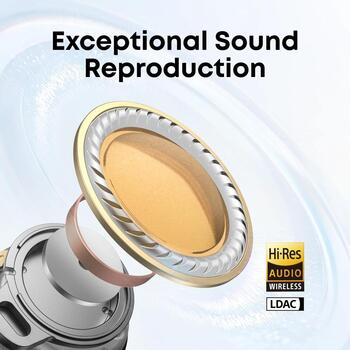 Anker Soundcore Liberty 5 A3957G51, TWS-наушники, 17 Ом, 20-40кГц, Bluetooth 5.4, 10м, 12ч, ANC, 6 микрофонов, розовый (A3957G51)
