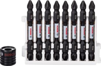 Divpusēju skrūvgrieža uzgaļu komplekts, izturīgs S2 tērauds, 65 mm, 9 gab., 2608522334, BOSCH (2608522334)