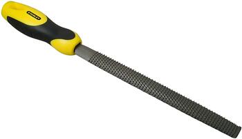 STANLEY 0-22-469 полукруглый рашпиль, 200 мм, средний насечка, углеродистая сталь, биматериальная рукоятка, эргономичная (0-22-469)