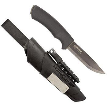 Nazis Bushcraft Survival, melns, asmens 109x3.2mm, 11742 MORAKNIV (11742)