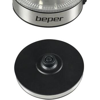 Beper Электрический чайник BB.103 CZR-05-ORE, 1,8L, 2200W, скрытый нагревательный элемент, индикатор уровня воды (CZR-05-ORE)