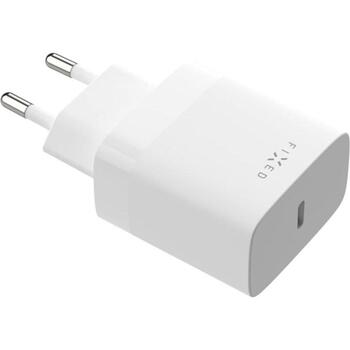 Fixed strāvas adapteris, FIXC30N-C-WH, AC 100-240V, 50/60Hz, 1A, USB-C DC 5V/3A, 9V/3A, 12V/2.5A, 20V/1.5A, 30W (FIXC30N-C-WH)