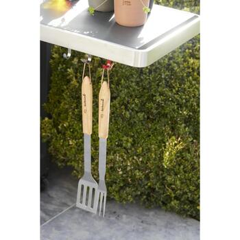 Barbecook Grila piederumu komplekts, BC-ACC-7094, 3 priekšmeti, sudraba, FSC sertificēts (BC-ACC-7094)