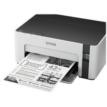Epson EcoTank M1100 принтер C11CG95403, 1440 x 720 dpi, 15 стр./мин, USB 2.0, 150 листов, монохромный (C11CG95403)
